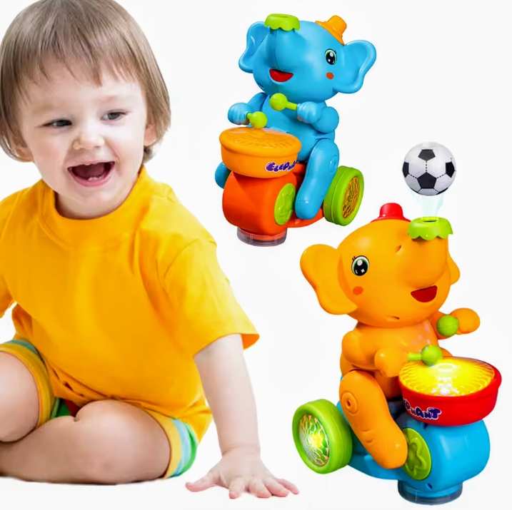 🎶🐘 لعبة الفيل الذكي – 🎵 لعبة موسيقية تفاعلية لتنمية 🧠 مهارات طفلك 👶الحسية والحركية ✨
