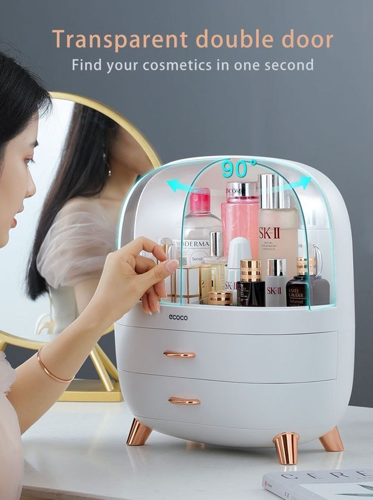 علبة تنظيم ماكياج 💄💅 الهدية الأمثل لعشاق الماكياج وديكور العصري 💕