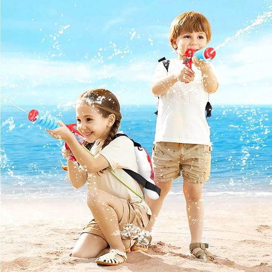 أفضل مفاجأة وهدية لصغيرك 🎒💦 الحقيبة المائية للأطفال مع كابوس رشاش – متعة اللعب تبدأ من هنا! ☀️
