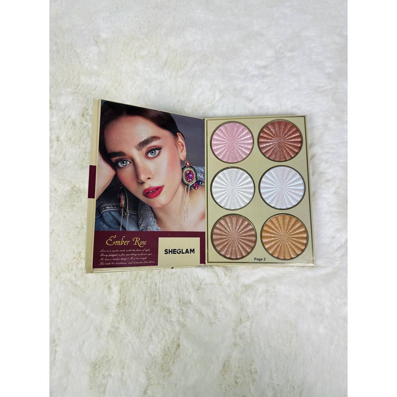 كل ما تحتاجينه من 💋 SHEGLAM 📖ماكياج كامل في كتاب واحد ✨