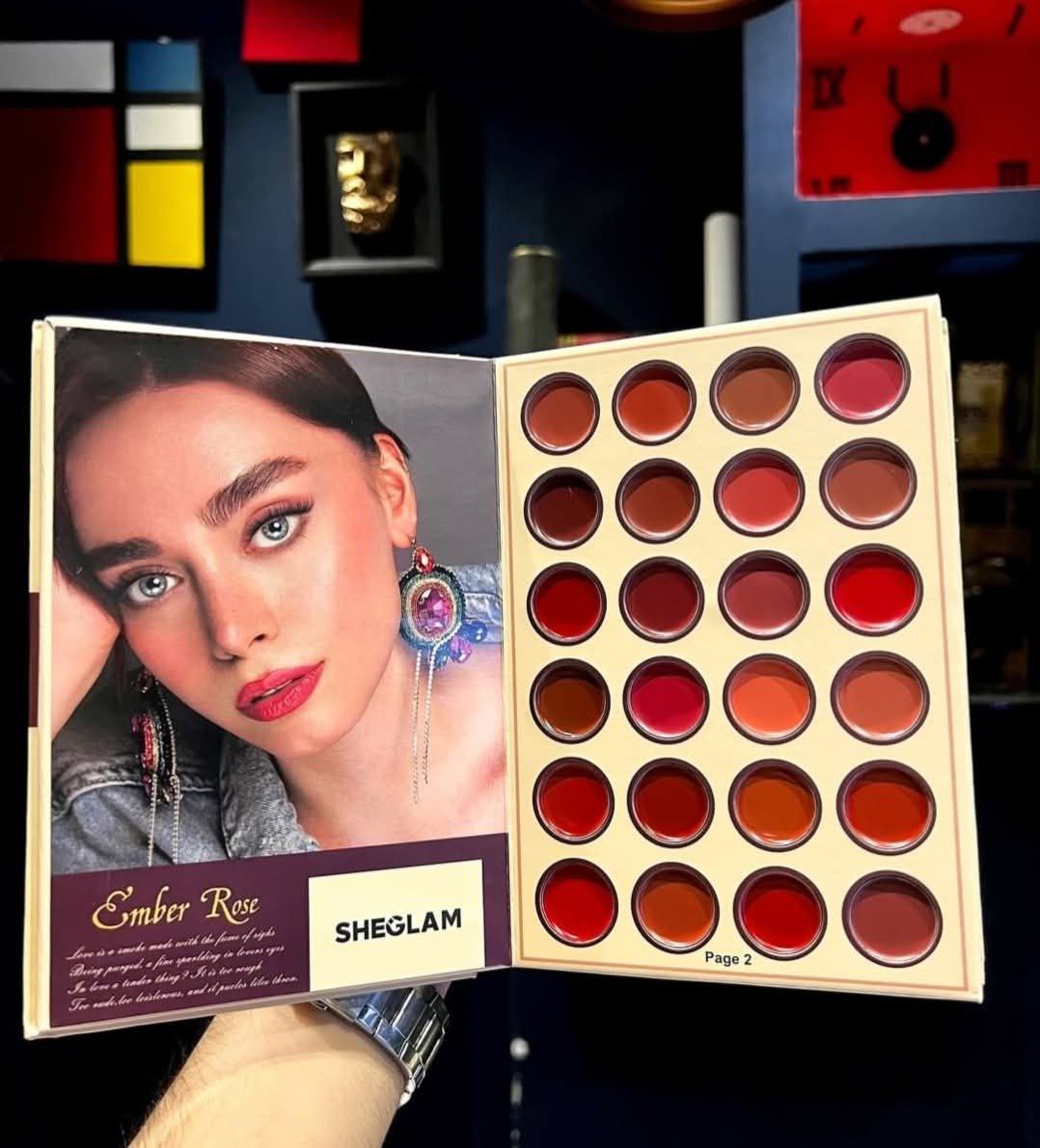 Palette SHEGLAM LIVRE 🥰 ( Eyeshadow, Highlighter, Blusher, Concealer powder )  😍❤️
